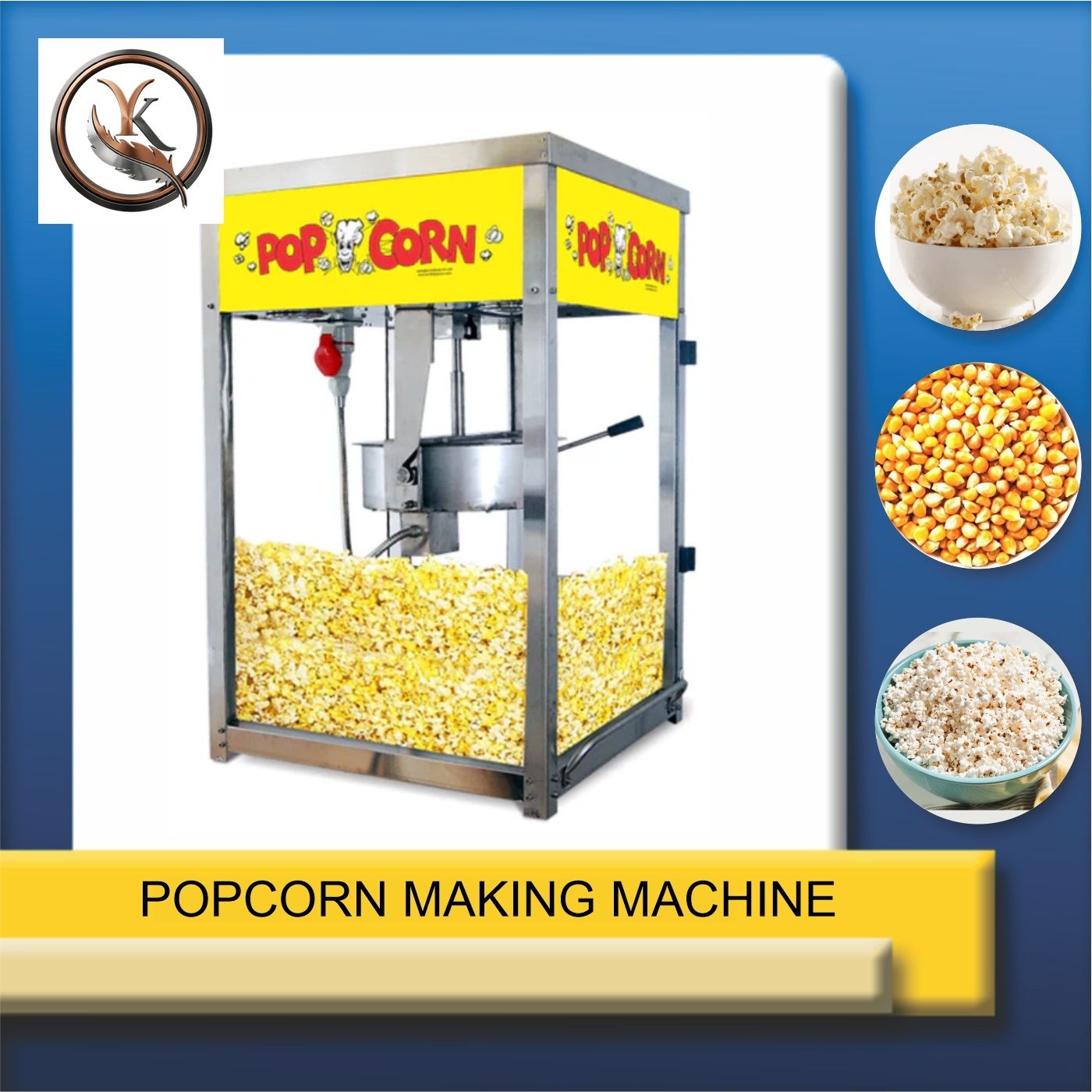 Popcorn making machine